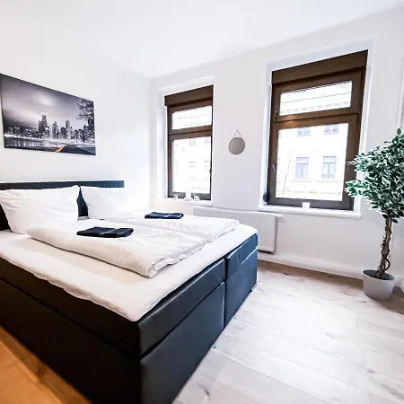 Apartment Mit Modernem Bad, Kueche, Waschmaschine Und Trockner Leipzig