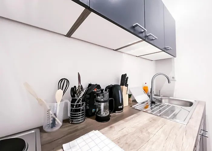 Апартаменты Mit Modernem Bad, Kueche, Waschmaschine Und Trockner